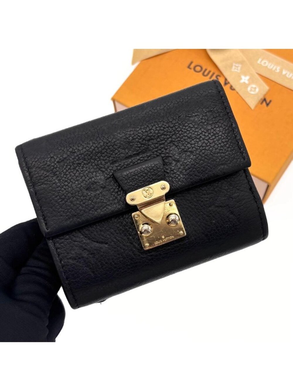 Louis Vuitton Monogram Empreinte Portefeuille Metis Compact Wallet
